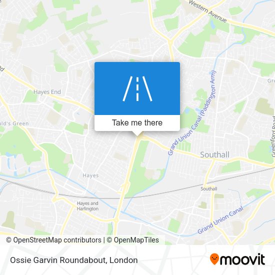 Ossie Garvin Roundabout map