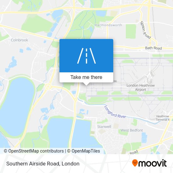Southern Airside Road map