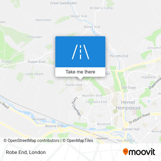 Robe End map
