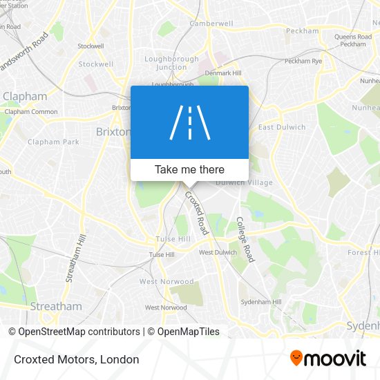 Croxted Motors map
