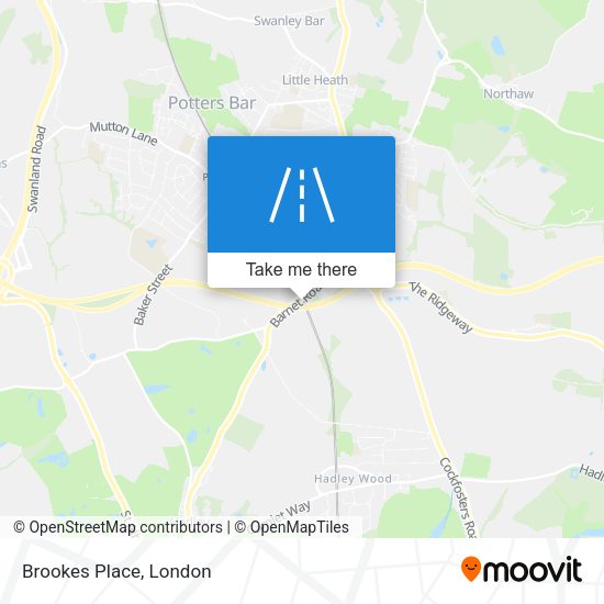 Brookes Place map