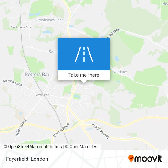 Fayerfield map