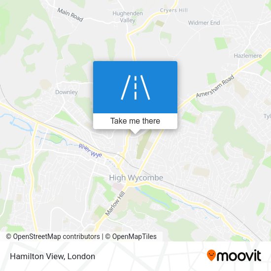 Hamilton View map