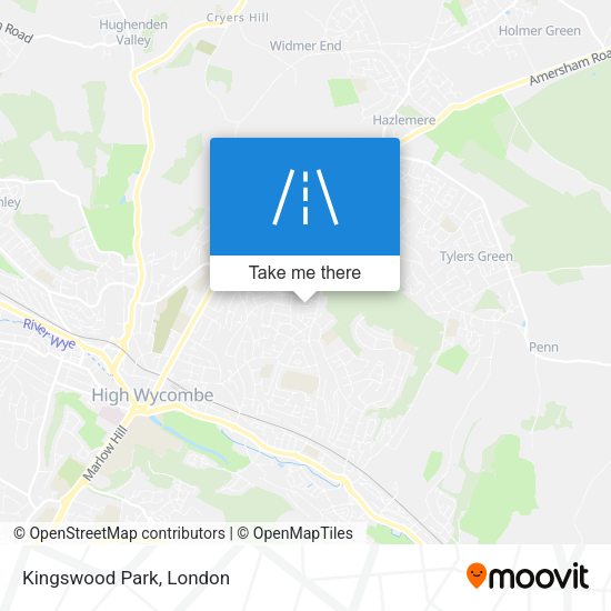 Kingswood Park map