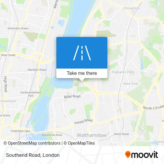 Southend Road map