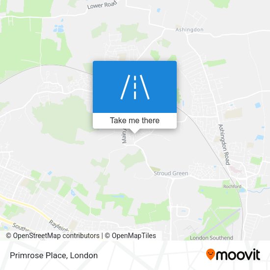 Primrose Place map