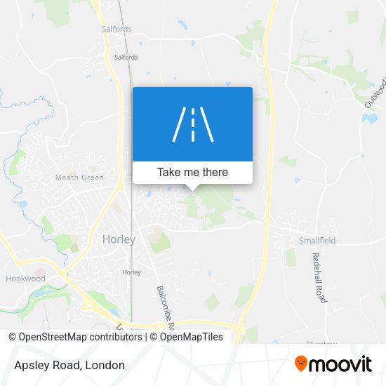 Apsley Road map