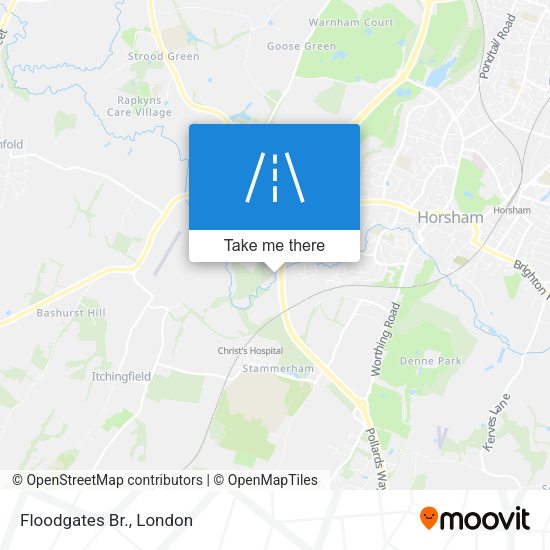 Floodgates Br. map