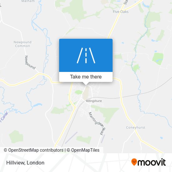 Hillview map