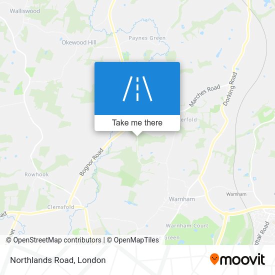 Northlands Road map