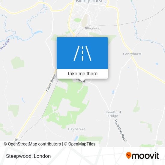 Steepwood map