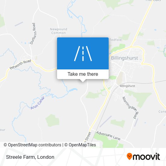 Streele Farm map