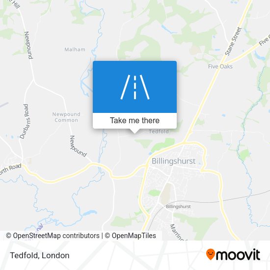 Tedfold map