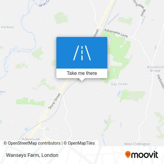 Wanseys Farm map