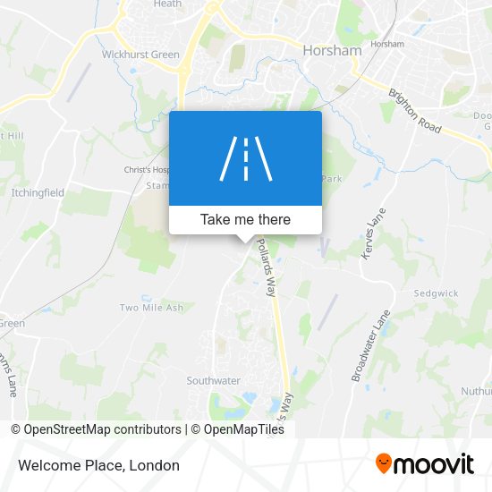 Welcome Place map