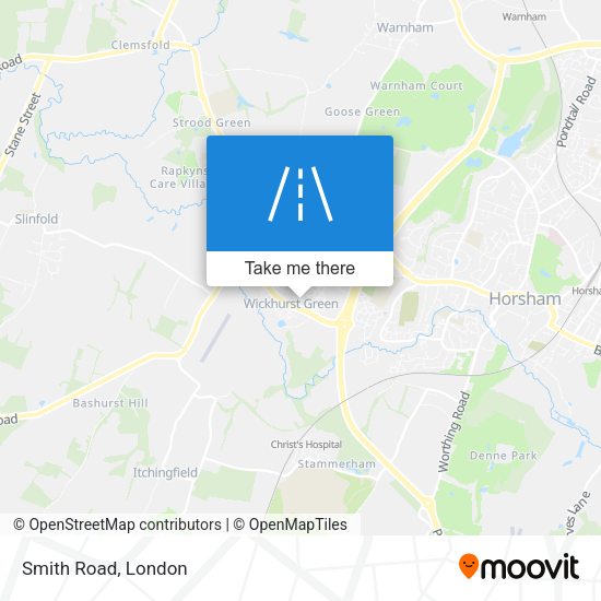 Smith Road map