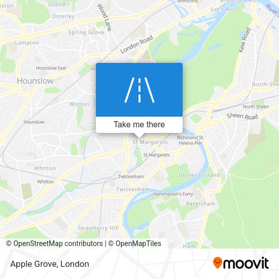Apple Grove map