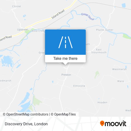 Discovery Drive map
