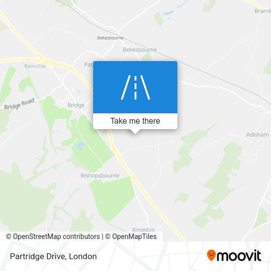 Partridge Drive map