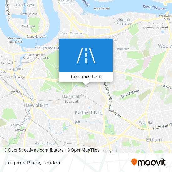 Regents Place map