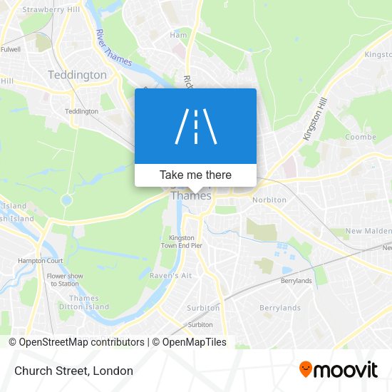 Church Street map