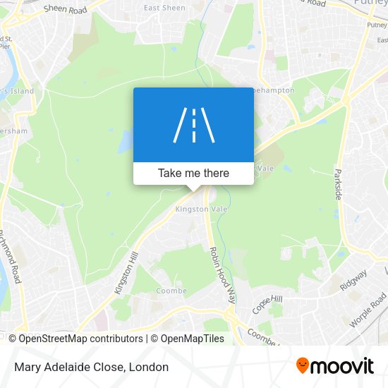 Mary Adelaide Close map