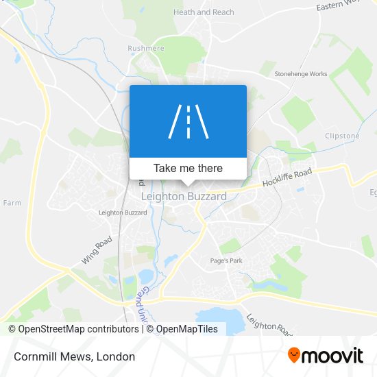 Cornmill Mews map