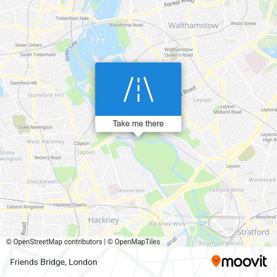 Friends Bridge map