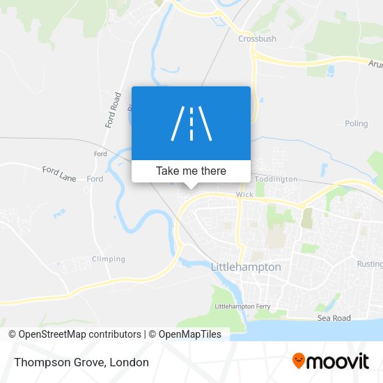 Thompson Grove map