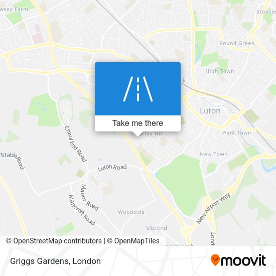 Griggs Gardens map