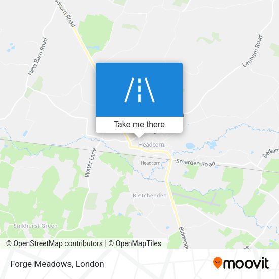 Forge Meadows map