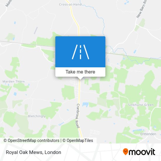 Royal Oak Mews map