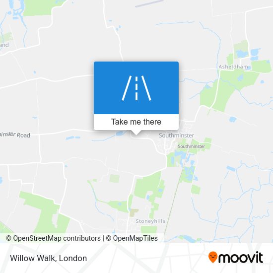 Willow Walk map