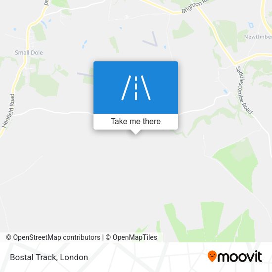 Bostal Track map
