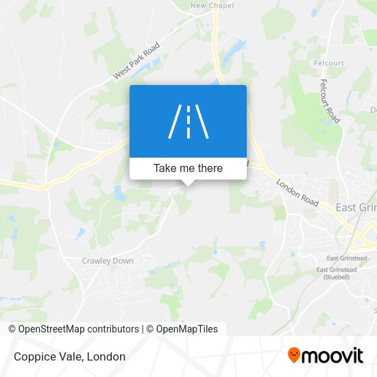 Coppice Vale map