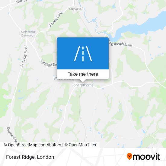 Forest Ridge map