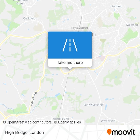 High Bridge map