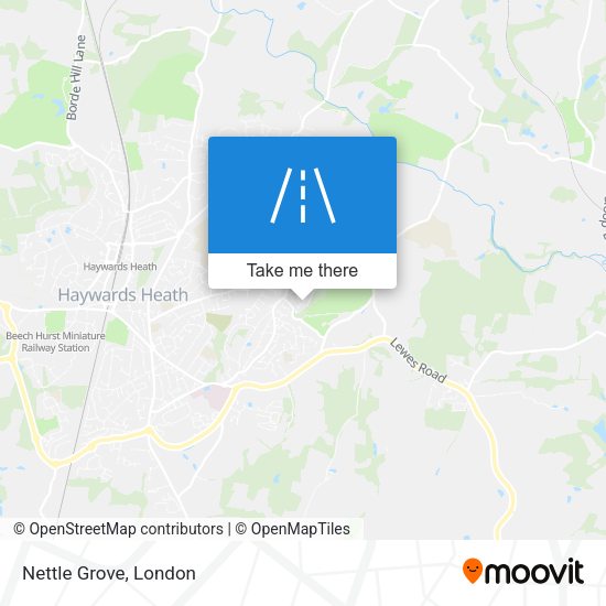 Nettle Grove map