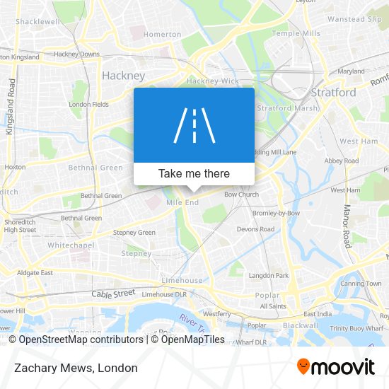 Zachary Mews map