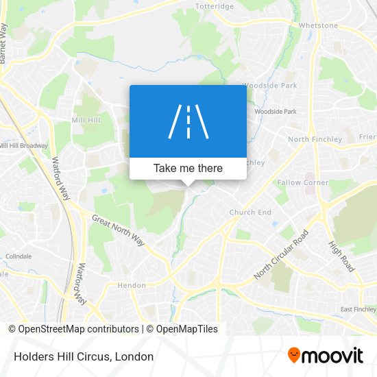 Holders Hill Circus map