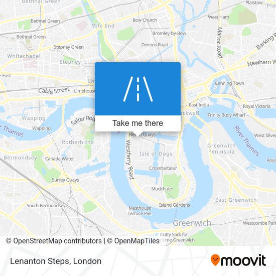 Lenanton Steps map
