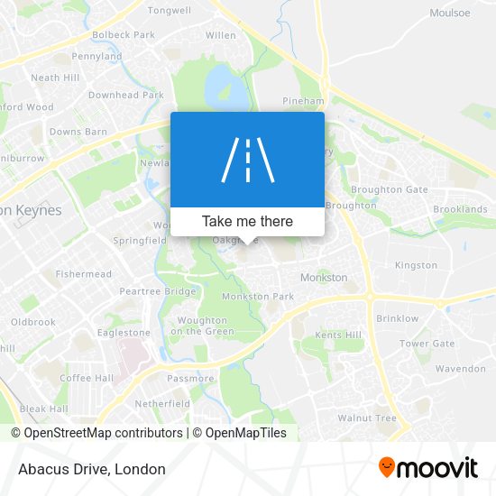 Abacus Drive map