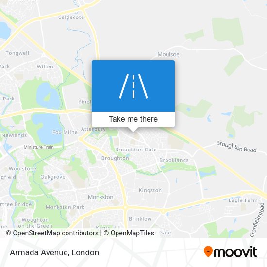 Armada Avenue map