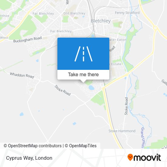 Cyprus Way map