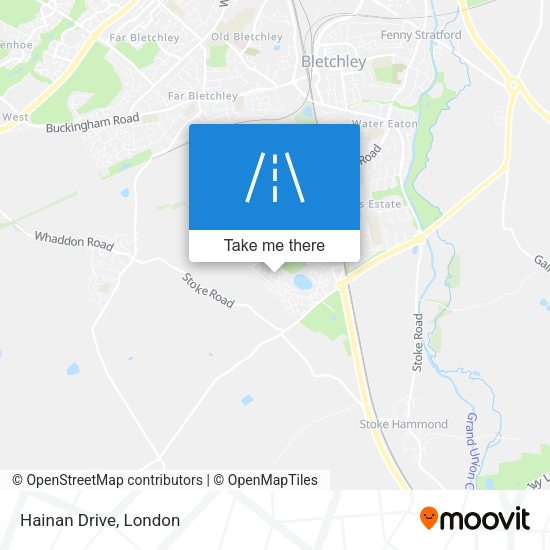 Hainan Drive map