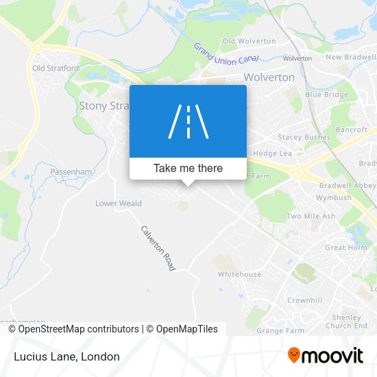 Lucius Lane map