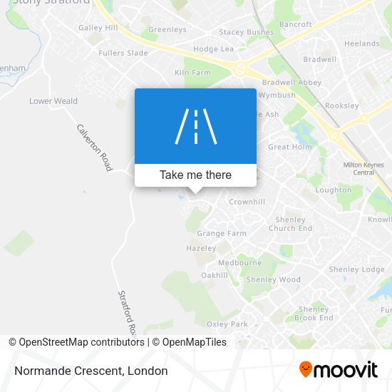 Normande Crescent map