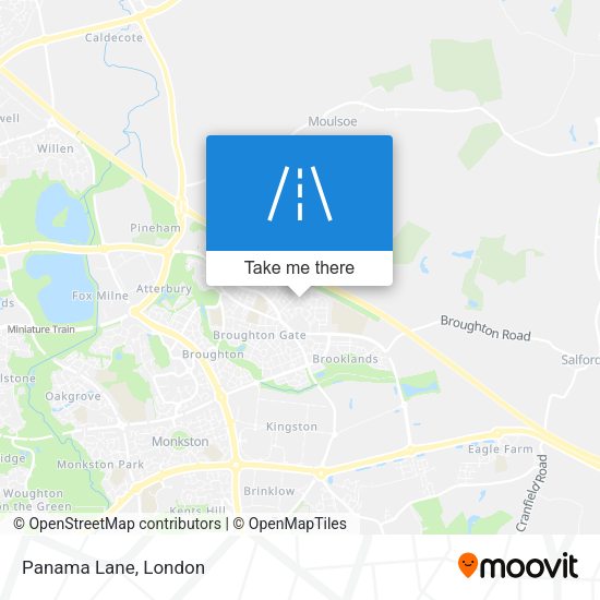 Panama Lane map
