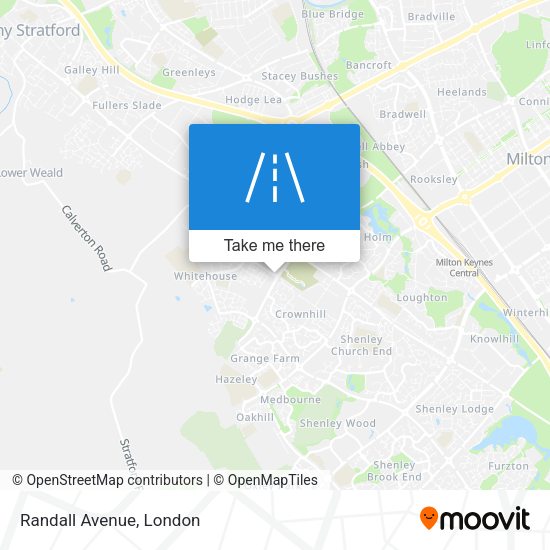 Randall Avenue map