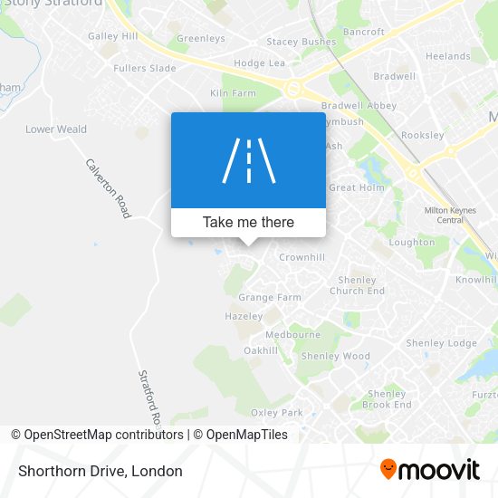 Shorthorn Drive map
